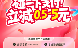 支付宝双11碰友节上线:连续3天 碰一下支付立减0.5-5元 !