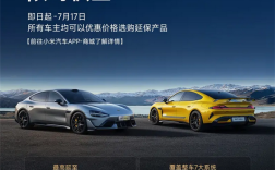 所有车主适用！小米汽车推出延保服务限时权益 ！