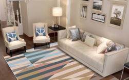 沙发茶几地毯要铺多大？