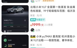 小米YU7现身租赁市场：日租要价2000元 跟兰博基尼一个价 ！