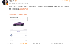 演员刘浩存订了人生第一台车:16万元的深蓝L06 !