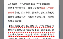 领取育儿补贴的爸妈注意了 务必查看这个提示 !