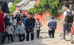 登山战神！游客花80元体验3小时租腿登泰山 ！