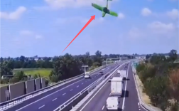 意大利一架飞机高速公路上坠毁起火：机上两人死亡后被烧焦 ！