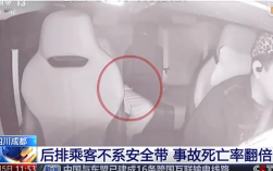 2起网约车乘客因不系安全带死亡 央视明确：后排乘客不系安全带属违法 !