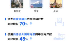 中国游客去欧洲旅游新刚需：用高德导航找“厕所”次数同比增长220% ！