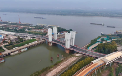 满足5000吨级船舶通航需求！华中地区首座开启桥建成试通车 !